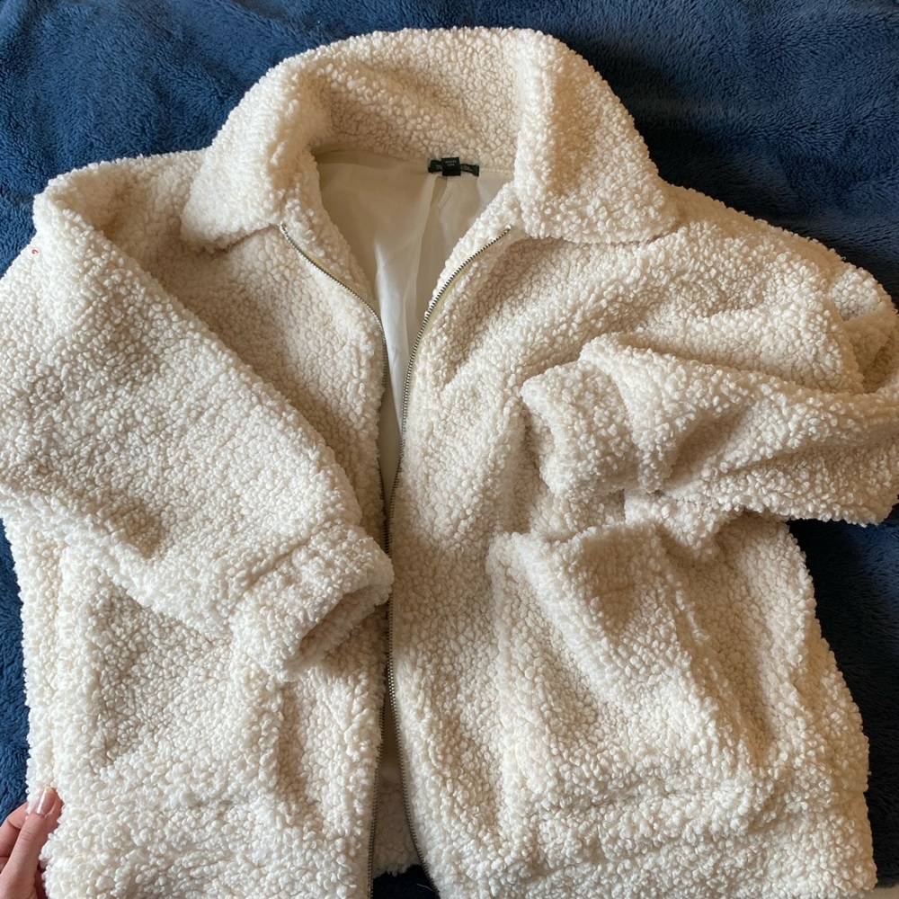 Cozy Cream Sherpa Jacket